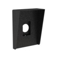 6" x 8" Steel Rain Guard Hood for Aiphone LEM-1DL Call Master Station (Powder-Coated Black) - 68HOO-AIP-02-CRS