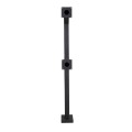 72" and 42" Medium Duty Dual Gooseneck Stand (Pad Mount) 72-DSP-3-12-12 