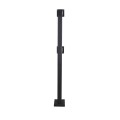 72" and 42" Medium Duty Aluminum Dual Gooseneck Stand (Pad Mount) 33PE2-DFSU-01-ALU
