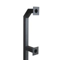 72" and 42" Medium Duty Dual Gooseneck Stand (Pad Mount) 72-DSP-3-12-12 