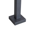 72" and 42" Medium Duty Aluminum Dual Gooseneck Stand (Pad Mount) 33PE2-DFSU-01-ALU