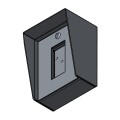 8" x 10" Stainless Housing, DoorBird A1121 - Surface Mount