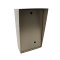 8" x 14" Portrait Nickel-Coated Steel Housing For Two-Module Security Intercoms 814HOU-PRO-001-CRS-N 