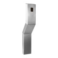 54" Stainless Steel Architectural Bollard (8" Face)