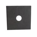 Square Black Steel Hood (8" H x 8" H x 3" D) HOOD-CS-8x8