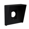 6" x 6" Steel Rain Guard Hood for Access Control Devices (Powder-Coated Black) - J-HOOD-CS-6X6