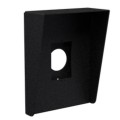 6" x 8" Steel Rain Guard Hood for Access Control Devices (Powder-Coated Black) - J-HOOD-CS-6X8