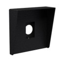 8" x 8" Steel Rain Guard Hood for Access Control Devices (Powder-Coated Black) - J-HOOD-CS-8X8