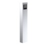 60" Stainless Steel Pedestal Tower for Knox Vault Series 4400 (Brushed Stainless) - 106CAB-KNOX-01-304