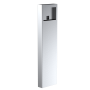 54" Stainless Steel Pedestal for Doorbird D31TDH Flush - 144CAB-DOOR-01-304