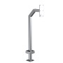 42" Stainless Steel Gooseneck Pedestal for 2N IP Verso Dual Module (Brushed Stainless) - 22PE1-2N IP-02-304