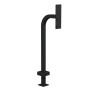 42" Steel Gooseneck Pedestal for 2N IP Verso Triple Module (Powder-Coated Black) - 22PE1-2N IP-03-CRS