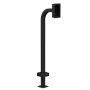 42" Steel Gooseneck Pedestal for Aiphone JV-DVF door station - 22PE1-AIPH-16-CRS