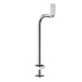 42" Stainless Steel Gooseneck Pedestal for ButterflyMX 8" Surface Video Intercom (Brushed Stainless) - 22PE1-BUT-01-304