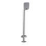 44" Stainless Steel Gooseneck Pedestal for ButterflyMX 12" Surface Video Intercom (Brushed Stainless) - 22PE1-BUT-04-304