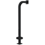 48" Black Wrinkle Gooseneck Pedestal - 22PE1-EBMU-02-CRS
