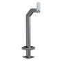 42" Stainless Steel Gooseneck Pedestal for 2N IP Base (Brushed Stainless) - 33PE1-2N IP-02-304