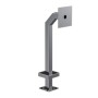 42" Stainless Steel Gooseneck Pedestal for Farpointe P-900 HA (Brushed Stainless) - 33PE1-FARP-01-304