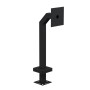 42" Steel Gooseneck Pedestal for Farpointe P-900 HA (Powder-Coated Black) - 33PE1-FARP-01-CRS
