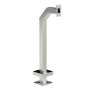 42" Stainless Steel Gooseneck Pedestal for Surface Mount RDRQR (Brushed Stainless) - 33PE1-PDK-03-304