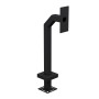 42" Heavy Duty Architectural Steel Pedestal for Zenitel TFIX, TFIE, EAPII, EAPFX Industrial Intercoms (Powder-Coated Black) - 33PE1-ZENI-01-CRS