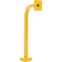 36" Yellow Federal APD Clone Gooseneck Pedestal 11-12" Neck (Pad Mount) 36-APD-YEL