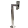 45" Stainless Steel Gooseneck Pedestal (Pad Mount) ButterflyMX 7" Surface Mount 33PED-BUT-002-304