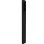 66" Steel Taper Top Rounded Rectangular Tower Pedestal for 2N IP Verso 3 (Powder-Coated Black) - 64TOW-PRO-002-CRS