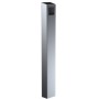 47" Stainless Steel Taper Top Rounded Rectangular Tower Pedestal for VIKING Emergency Phone Kit (Brushed Stainless) - 64TOW-VIKI-02-304