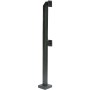 72" and 42" Heavy Duty Dual Headed, Low Profile Gooseneck Pedestal (Pad Mount) 72-DSP-3-04-04