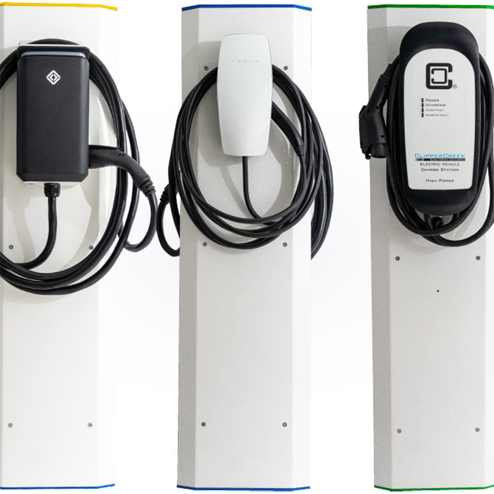 EV Charger Mounting Stations